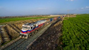 Rusya’ya gidecek olan birinci ihracat treni yarın yola çıkıyor