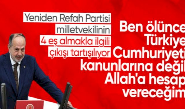 Yeniden Refah Partili Ali Yüksel'den çok eşlilik açıklaması: Hesabımı Allah'a vereceğim