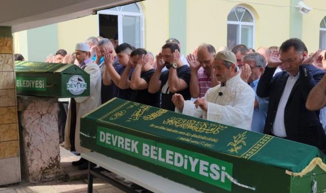 Zonguldak'ta ormanlık alanda öldürülen dayı ve yeğeni toprağa verildi